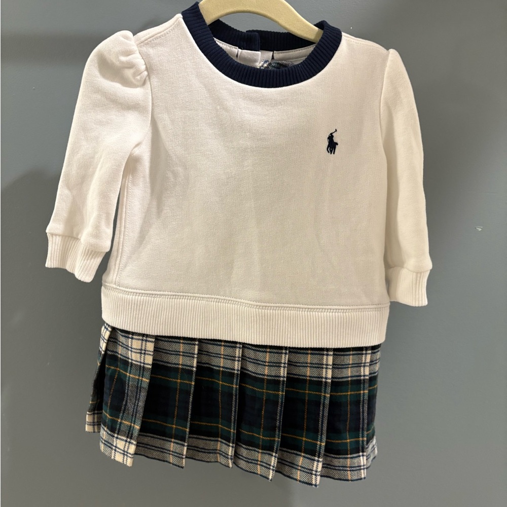 Ralph Lauren 9m (9 month) plaid dress